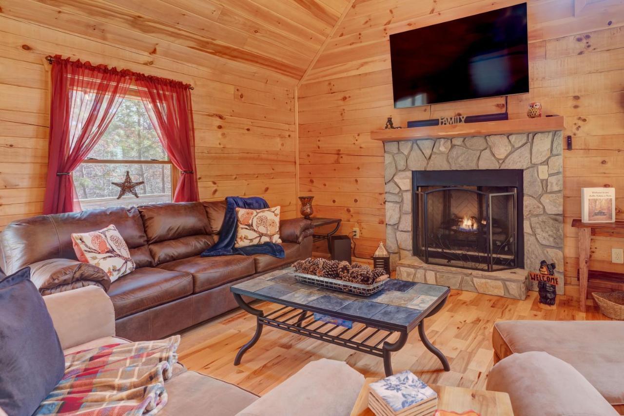 Hot-Tub 6 Seater, Fire-Pit, Master King Bed, Wineries, Pickleball, Resort Amenities Ellijay Dış mekan fotoğraf