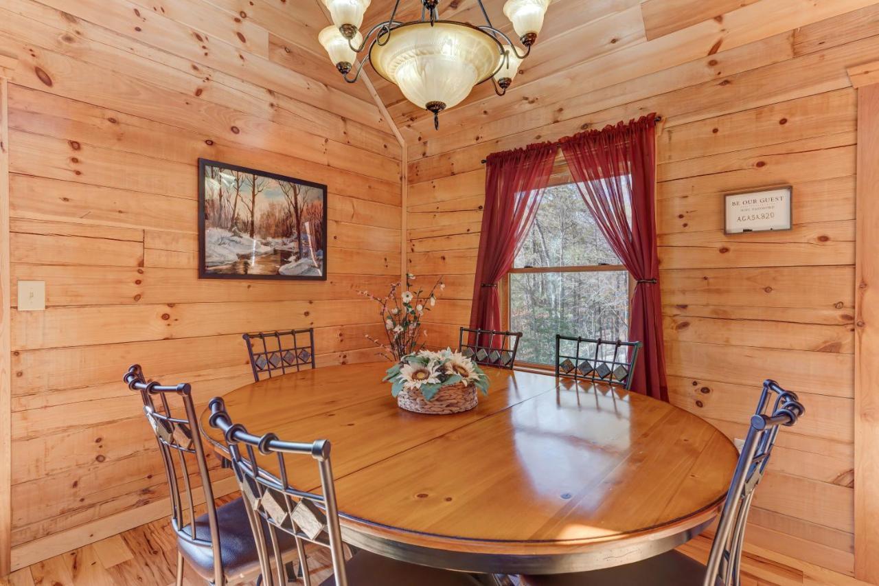 Hot-Tub 6 Seater, Fire-Pit, Master King Bed, Wineries, Pickleball, Resort Amenities Ellijay Dış mekan fotoğraf